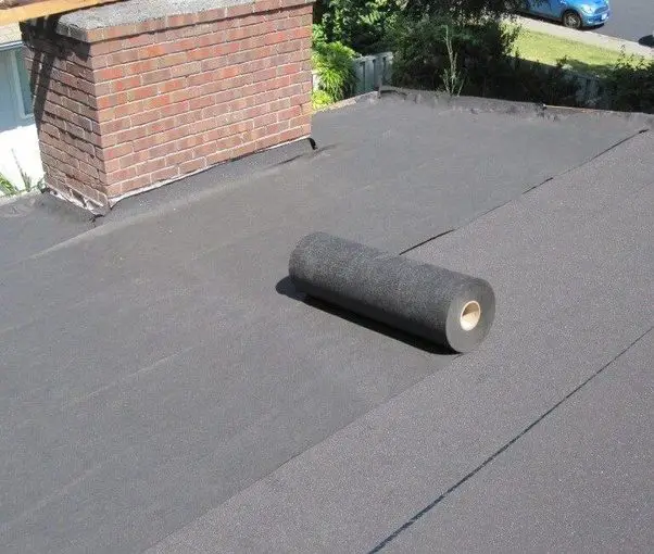 What is roll roofing?