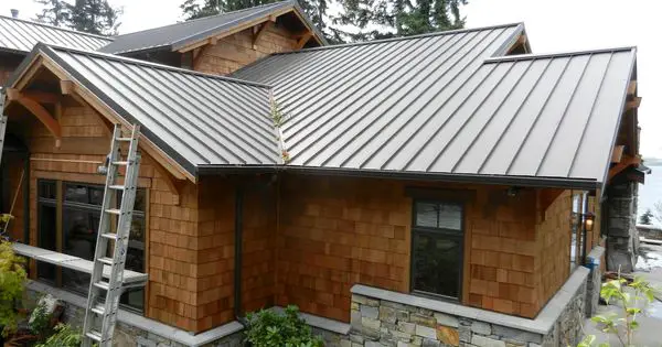 While more expensive than asphalt, metal roofing lasts ...